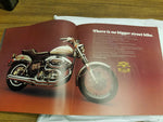 Nos 1977 Literature Xlcr Cafe Racer Ironhead Sportster Superglide Book Amf Flh!