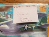 Vintage MPC P-51B Razorback Mustang "Shangri-Lo"  WWII USAF Model Kit  NIB RARE