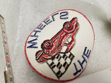 Vintage Car Club Patch 1950's Jacket Hot Rat Rod Muscle Car 1957 Chevy Auto Orig