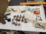 LOT Vtg NOS Magnavox Zenith TV Radio Parts Switch knobs Relays critical safety 1