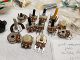 LOT Vtg NOS Magnavox Zenith TV Radio Parts Switch knobs Relays critical safety 1