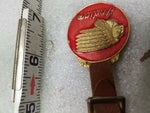 Vintage Elgin Pocket Watch Indian Motorcycle Key Fob 1920's Chief Scout antique