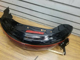 New T/O Rear Fender Lava Sunglo Black Harley Sportster Cust1200 XLC OEM Factory!