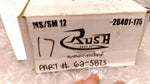 Rush 27504-175 Chrome Slip On Mufflers Harley 2007-15 Softail Softail Deluxe