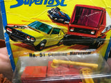 Vintage Matchbox Superfast No 51 Combine Harvester Sealed Blister Pack Farm Box