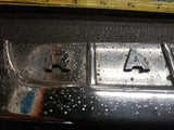56-57 rambler chrome name badge plaque emblem man cave garage vintage retro