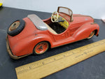 Vintage German Made Distler Wind-up Mercedes Benz Wanderer Tin Toy Car 1950's!