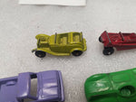 Vintage Toostie Toys Cars Lot Truck MG Mercedes Drag Race 50's Roadster jalopy!