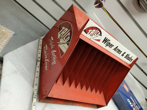 Vintage Trico Wiper Display Auto parts Sign Cabinet Service Station Man Cave dec