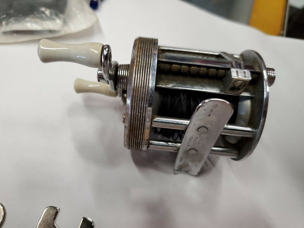 VINTAGE J.C. HIGGINS Model 535-42110 Spinning Reel parts or repair (bad  clicker) $10.00 - PicClick