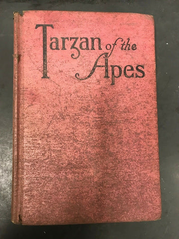 VINTAGE TARZAN OF THE APES EDGAR RICE BURROUGHS COPYRIGHT 1914 GROSSET & DUNLAP