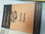 Antique 1945 US Dept of Commerce Book how to open a service station trucking co