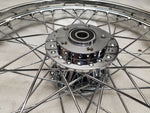 New Front Spoke Wheel 21" Harley Sportster Dyna Superglide 2000^ 3/4 Dual Disc