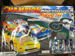 Champion Speedway Battery Operated Racing Set Mega Toys #06245 Race Track Slot R