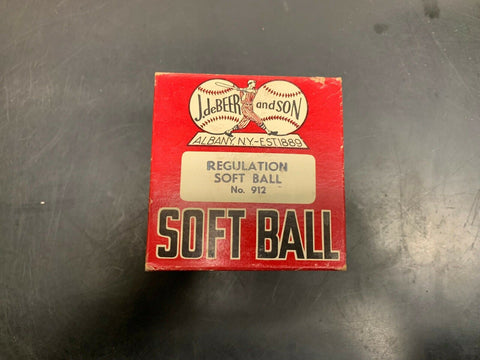 Original c1970s J. deBeer and Son Softball Factory sealed in original box NIB