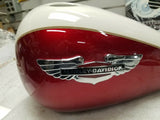 NEW Gas Tank Harley Nostalgia Special Heritage Softail 2013 white Ember Red Sung