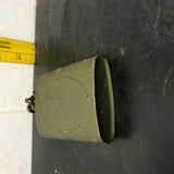 VINTAGE HANDY OILER CAN METAL MILITARY OLIVE GREEN CAP ATTACHED W/CHAIN GAS &OIL