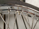 Vintage Hallcraft Chopper Stopper mini Drum Wheel w tire Old Skool Springer 18"