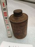 Vintage Fiebing's Neatsfoot Oil Can Compound Milwaukee WI Wisc Antique Soldered