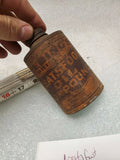 Vintage Fiebing's Neatsfoot Oil Can Compound Milwaukee WI Wisc Antique Soldered
