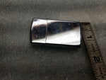 Antique Zippo Lighter Small Ladies Vintage 1974 Cigarette Tobacciana Patina