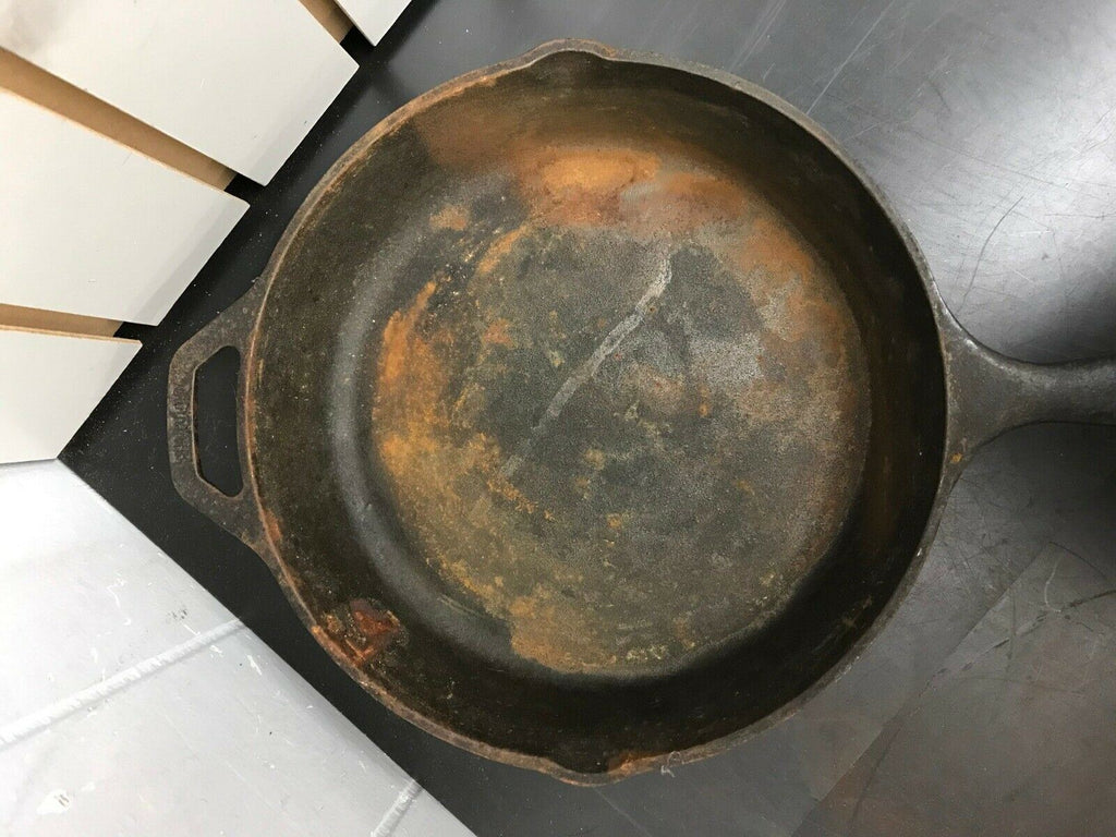 vintage camping skillet