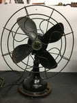 VINTAGE 1930s ROBBINS AND MYERS ELECTRIC 3 SPEED FAN WORKING M4492