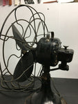 VINTAGE 1930s ROBBINS AND MYERS ELECTRIC 3 SPEED FAN WORKING M4492
