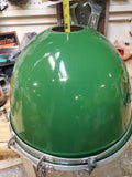 Vintage Warehouse Lights NOS Ceramic Industrial Enamel Green Lights Hanging Fixt
