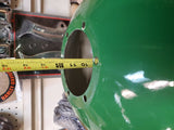 Vintage Warehouse Lights NOS Ceramic Industrial Enamel Green Lights Hanging Fixt