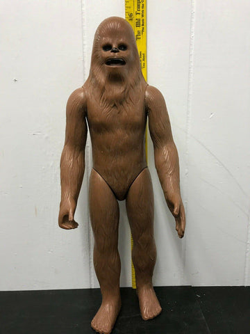 VINTAGE 1978 STAR WARS CHEWBACCA ACTION FIGURE 15" TALL TOY CHEWIE HONG KONG