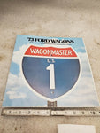 1973 Ford Stationwagon Literature Brochure Country Gran torino Squir Pinto Wagon