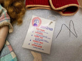 Vintage SWEET SUE DOLL AMERICAN CHARACTER 1951 Walks BOX Accessories HANG TAG
