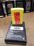 NOS Sealed 2019 Zippo Yellow Same Circus Different Clowns Cigarette Lighter Box