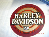 NOS Gas Tank Decals Emblem Stickers Pair Harley FLH Touring Ultra classic Red