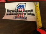 KNIEVEL CYCLES STICKER DECAL FADED #1 Harley Triumph Daredevil Motorcycle Tank
