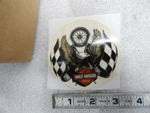 Vintage Racing Decal Sticker Harley XR1000 xlcr CAFE RACER Eagle Flag oem amf 80