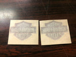 Medium HD Harley Pair of Decals Stickers