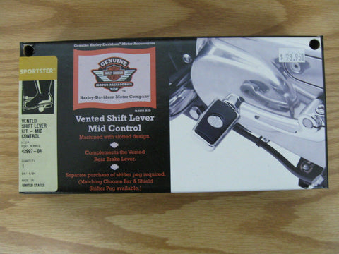 Genuine Harley-Davidson Vented Shift Lever Mid Control P/n 42997-04 Xl Sportster