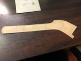 NOS Harley Front Fender Decal Gold w/ White & Red Shovelhead 1977 Electra glide