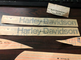 NOS Harley Davidson Gas Fuel Tank Decal Set Full Kit Shovelhead 76 Kit# 61705-76