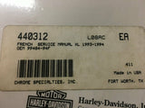 NOS Harley-Davidson 1993-94 XLH French Service & Repair Manual OEM P/N 99484-94F