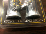 Brand New Grab On Sport/Touring Grips 6.25 x 7/8" Classic Deluxe Chrome #17-9208