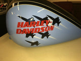 Harley-Davidson Special Edit. USAF Custom Factory Paint Set Fatboy Tank/Fenders