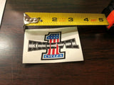 KNIEVEL CYCLES SMALL STICKER DECAL #1 Harley Triumph Daredevil Motorcycle Tank
