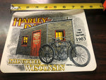 NEW NOS Harley Davidson The First Factory 1903 Vintage Bike Shop Decal Sticker