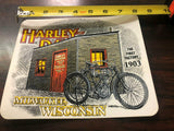 NEW NOS Harley Davidson The First Factory 1903 Vintage Bike Shop Decal Sticker