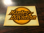 NOS Harley Davidson Older Logo Decal Sticker Emblem