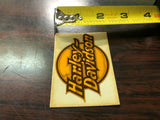 NOS Harley Davidson Older Logo Decal Sticker Emblem