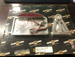 Harley-Davidson Softail Custom Chrome LED Side-Mount License Plate Frame 47-236